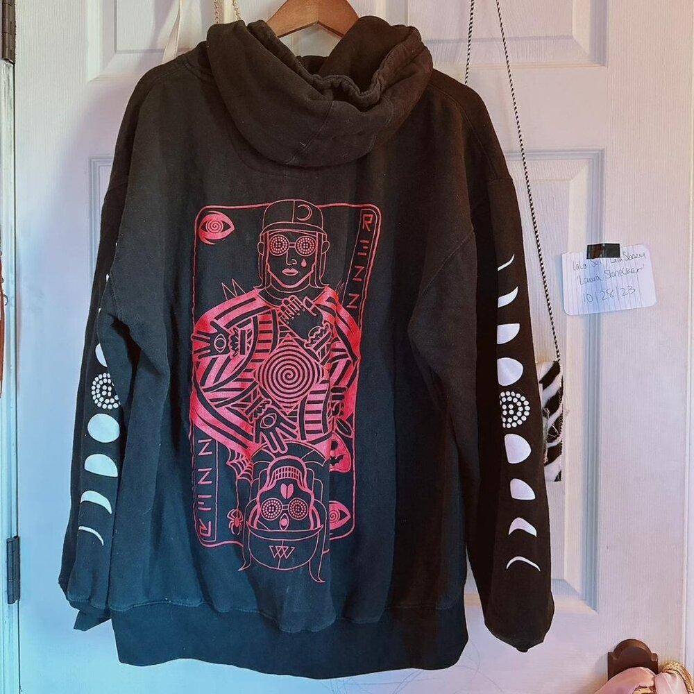Rezz Queen of Hearts hoodie- XL.